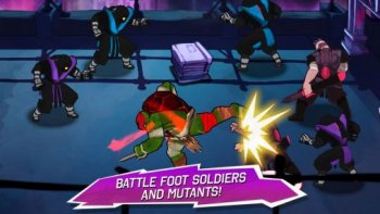 - (Teenage mutant ninja turtles)